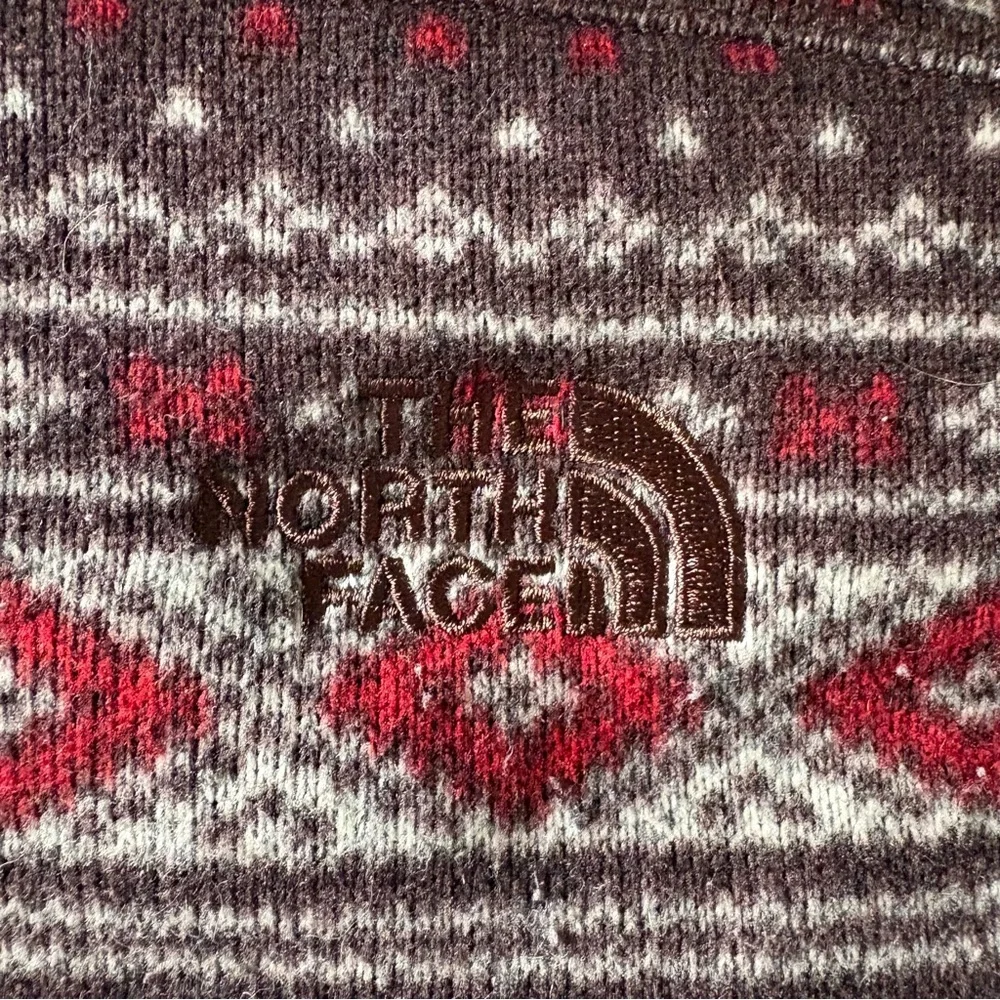 North Face Men’s Full Zip Sherpa Fleece Jacket on Aztec Fair Isle